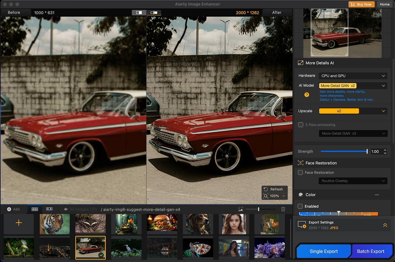 Fix Noisy, Soft, or Dull Photos with Aiarty Image Enhancer (49% OFF Lifetime License Deal)